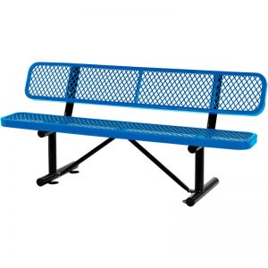 Standard Park Bench with Back